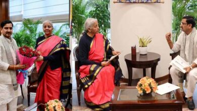 बजट 2026-27 से पहले तोखन साहू की निर्मला सीतारमण से मुलाकात, छत्तीसगढ़ के लिए 3 अहम परियोजनाओं का प्रस्ताव