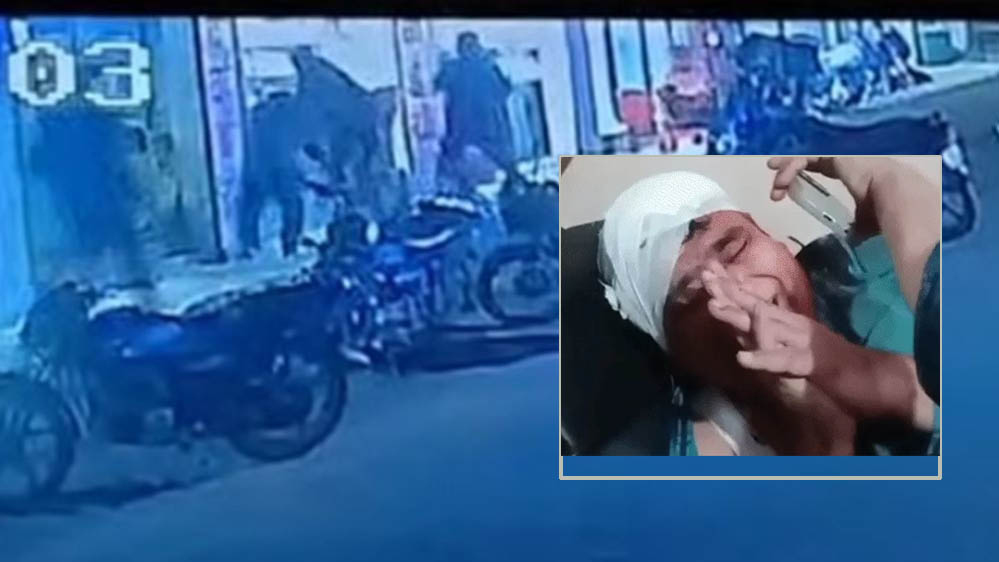 खंडवा में फिल्मी स्टाइल में लूट, 30 सेकंड में 2 करोड़ की ज्वेलरी लूटी, बाजार में मची भगदड़