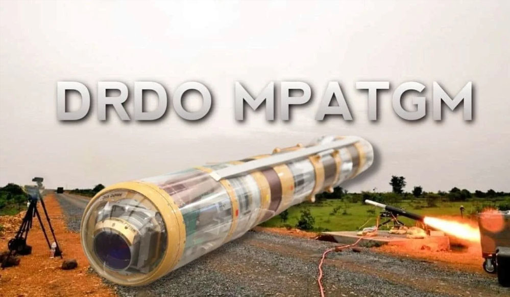 MPATGM मिसाइल का सफल परीक्षण, फायर एंड फॉरगेट तकनीक पर आधारित