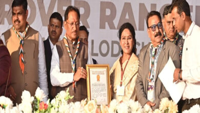 रायपुर : मुख्यमंत्री ने राष्ट्रीय रोवर-रेंजर जंबूरी में बाल विवाह रोकथाम की दिलाई शपथ