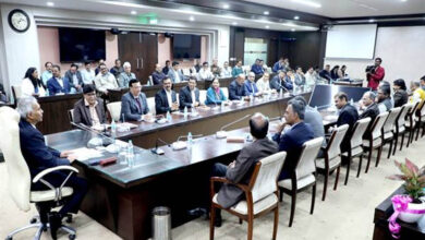 मुख्य सचिव जैन ने किया विभागीय कार्ययोजना और लक्ष्यों पर विमर्श