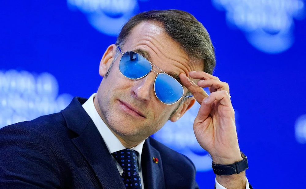 ‘सिर्फ ताकतवर की…’ ब्लू सनग्लास पहने मैक्रों ने दावोस में ट्रंप को दी सख्त चेतावनी ‘सिर्फ ताकतवर की…’ ब्लू सनग्लास पहने मैक्रों ने दावोस में ट्रंप को दी सख्त चेतावनी