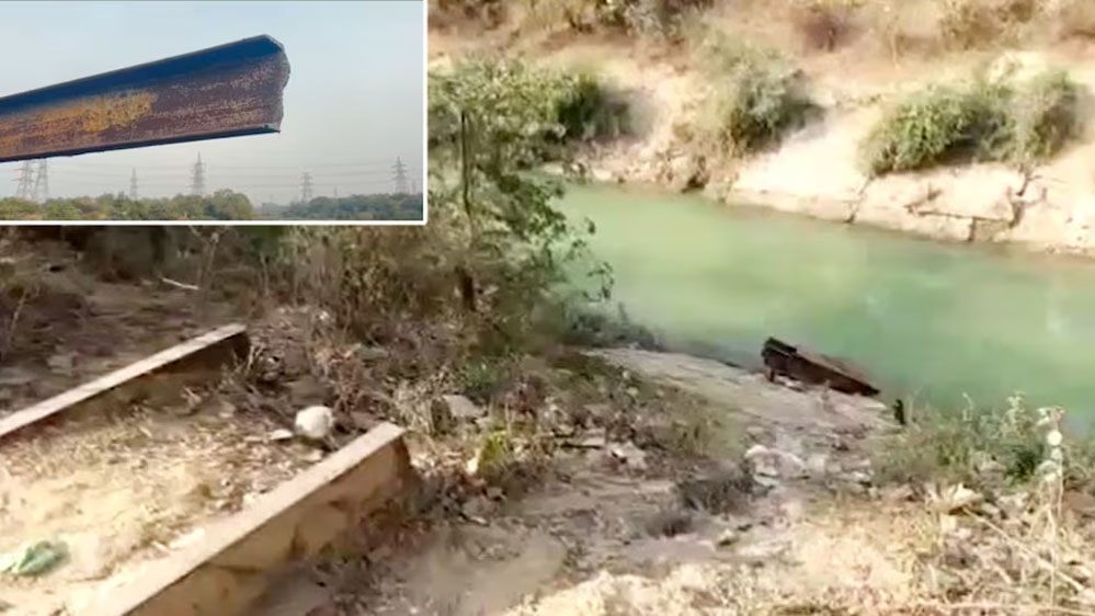 कोरबा में हुआ अनोखा चोरी का मामला, 60 फीट लंबा और 30 टन वजनी लोहे का पुल हुआ रातों-रात गायब