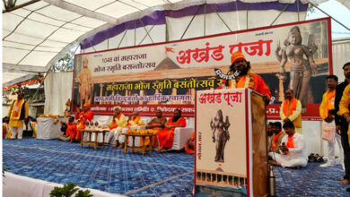 भोजशाला में 2034 तक मंदिर निर्माण और लंदन से मां सरस्वती की मूर्ति वापस लाने का संकल्प