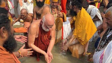 त्रिवेणी के तट पर लगे माघ मेले का बसंत पंचमी स्नान पर्व सकुशल संपन्न