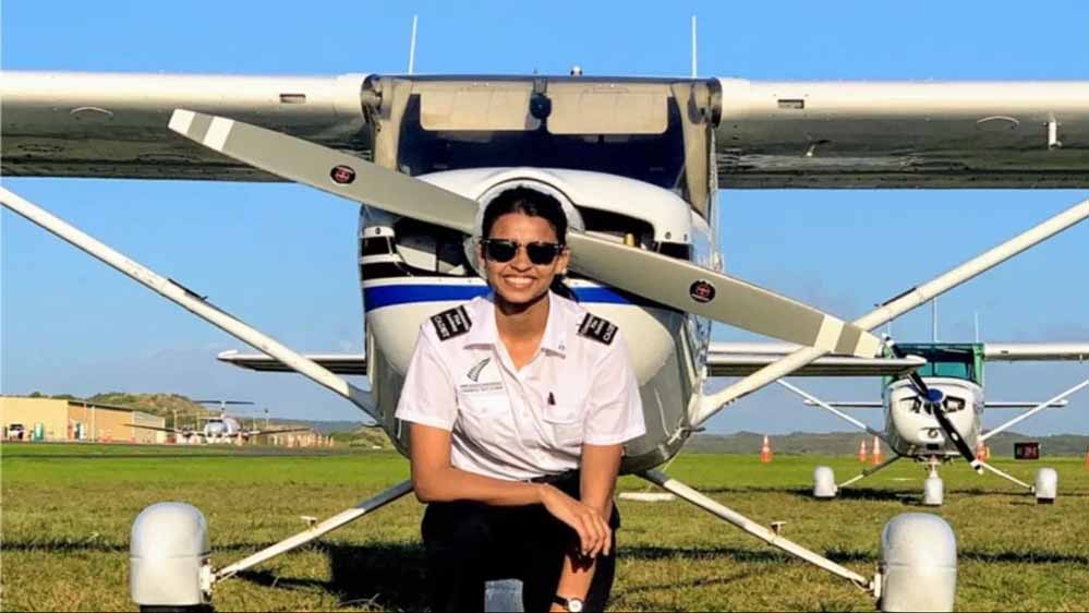 ग्वालियर की पायलट शांभवी पाठक थीं अजित पवार की सहयात्री, हादसे से पहले दादी को भेजा था संदेश