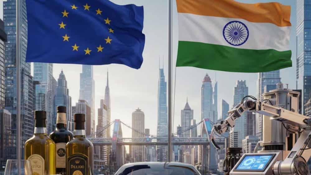India-EU डील: ₹22 लाख करोड़ के बाजार में भारतीय कंपनियों का दबदबा, Vedanta, UPL, SRF सहित 28 स्टॉक्स पर नजर