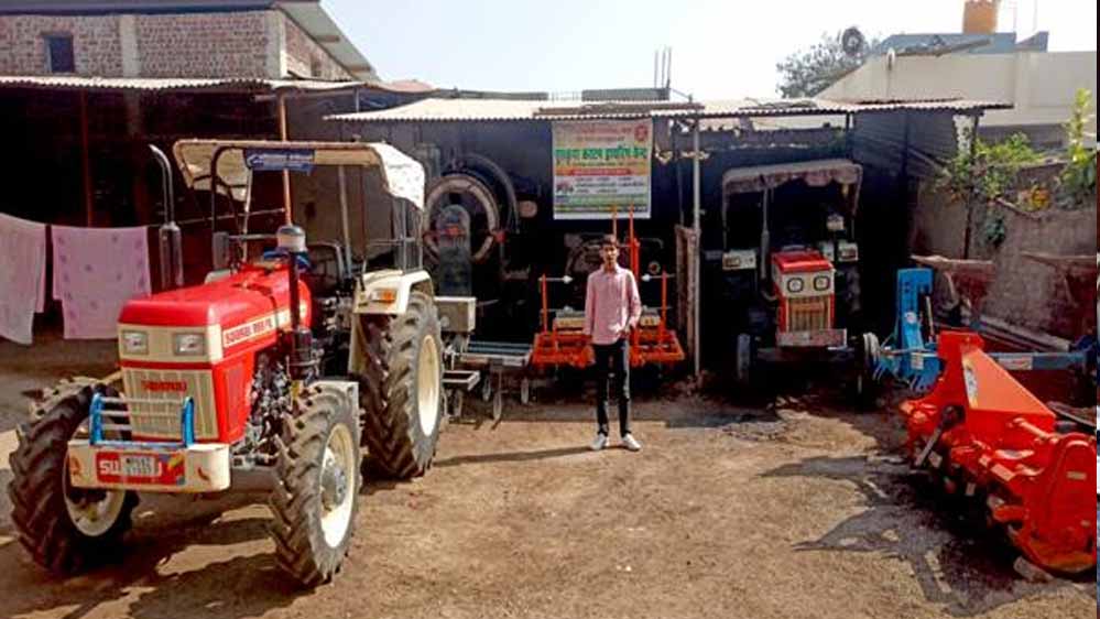 कस्टम हायरिंग स्कीम से प्रतीक ने अपने कृषि कार्य को बनाया आसान