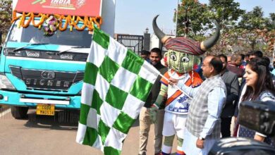 छत्तीसगढ़ में होंगे होंगे खेलो इंडिया नेशनल ट्राइबल गेम्स, उप मुख्यमंत्री अरुण साव ने मशाल गौरव यात्रा को दिखाई हरी झंडी