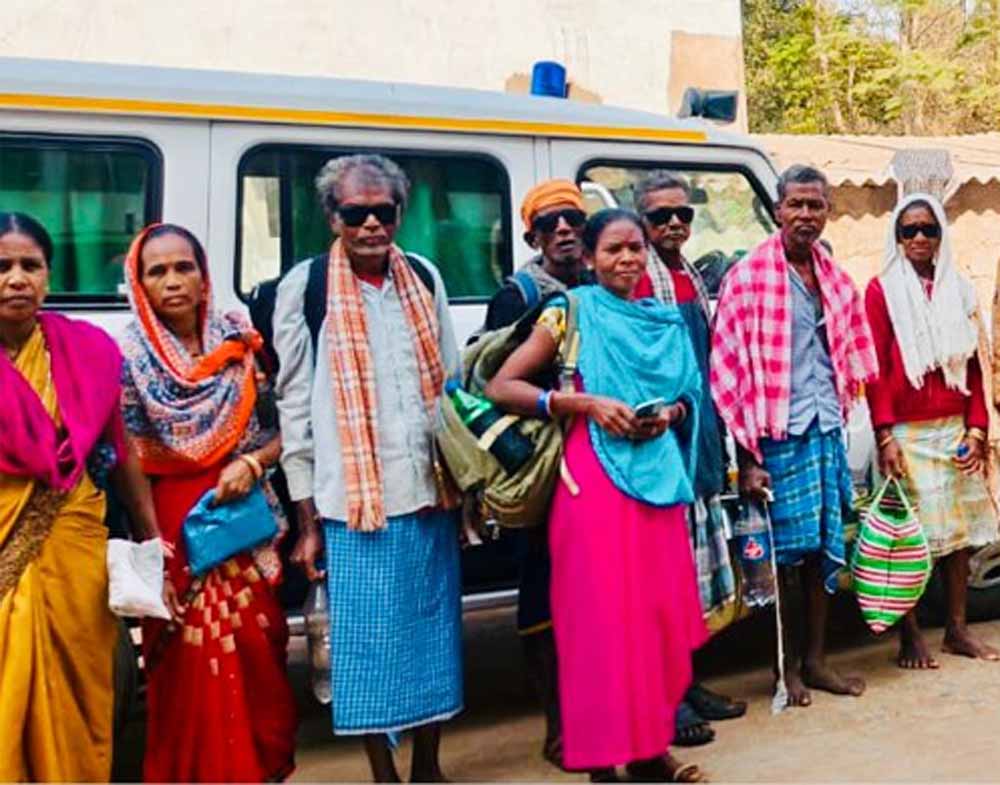 नियद नेल्लानार गांवों में स्वास्थ्य सुविधाओं का विस्तार, 14 ग्रामीणों के जीवन में आई रोशनी