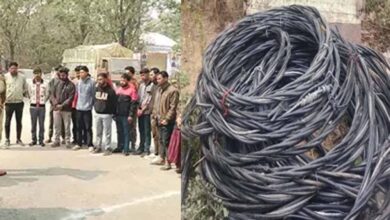 कोरबा में 2 लाख का केबल चोरी, कबाड़ी समेत 6 गिरफ्तार