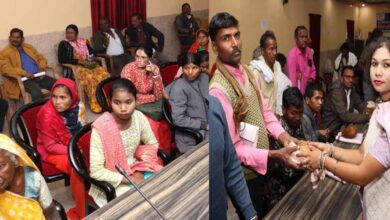 मनेन्द्रगढ़ के अमृत सदन में लगा दिव्यांग शिविर, 80 लोगों की आधार संबंधी समस्याओं का हुआ समाधान