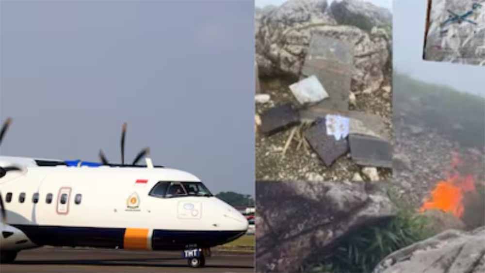 इंडोनेशिया में यात्री विमान लापता होने से अफरा-तफरी, तलाश अभियान जारी