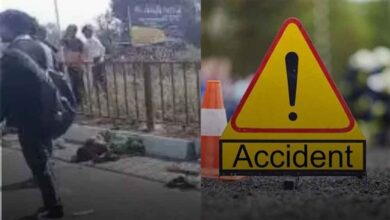 तेज रफ्तार कार का कहर: लंच कर रहे मजदूरों को कुचला, 2 की मौत, 11 घायल