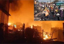 बांग्लादेश में रोहिंग्या शिविर में भीषण आग, सैकड़ों झोपड़ियां राख, हजारों बेघर