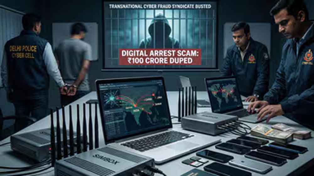 ताइवानी मास्टरमाइंड से चीन–पाक लिंक तक खुलासा, भारत में 100 करोड़ की डिजिटल डकैती का पर्दाफाश