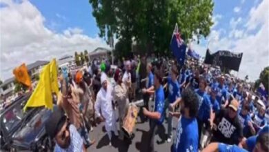 न्यूज़ीलैंड में नगर कीर्तन का विरोध तेज: हाका डांस कर रोका, भड़काऊ नारों से मचा बवाल