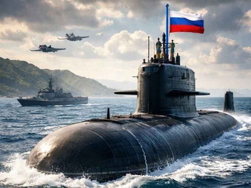 अमेरिकी हमले के बाद वेनेजुएला के पास रूस की पनडुब्बी तैनात, पूरे क्षेत्र में युद्ध जैसे हालात