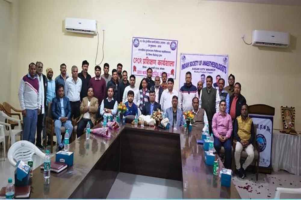 सागर में एम.पी. ट्रांस्को के कार्मिकों ने सीखीं जीवन रक्षक तकनीकें