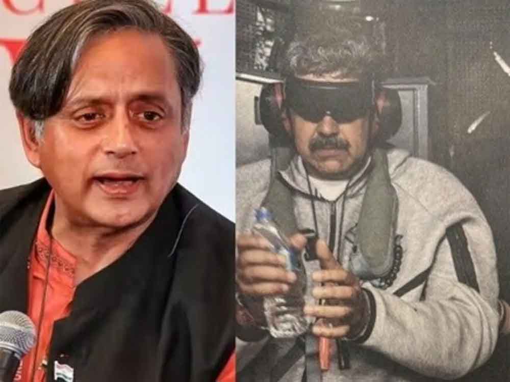 जंगल का कानून चल रहा, जिसकी लाठी उसकी भैंस — वेनेजुएला में अमेरिकी हमले पर शशि थरूर का तीखा हमला