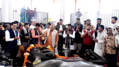 उप मुख्यमंत्री ने भैरवनाथ मंदिर में की पूजा-अर्चना उप मुख्यमंत्री ने भैरवनाथ मंदिर में की पूजा-अर्चना