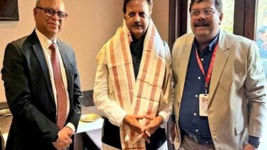 उप मुख्यमंत्री शुक्ल ने अलायन्स एयरवेज के प्रबंध निदेशक सेन से रीवा-रायपुर विमान सेवा के संबंध में किया विमर्श