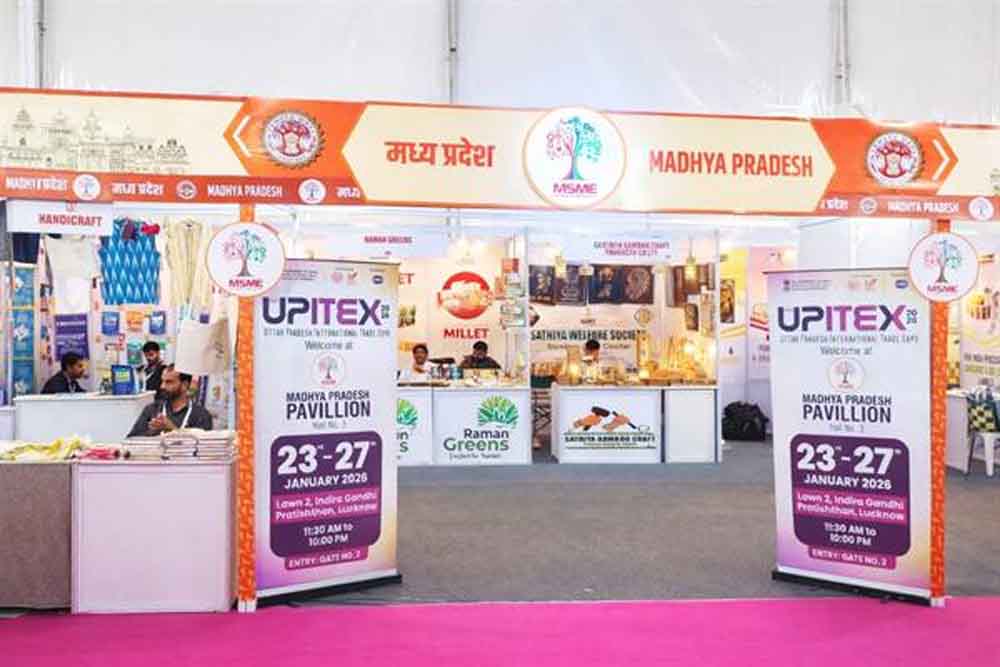 यूपीआई टेक्स में मध्यप्रदेश के 12 उद्यमों ने की सहभागिता यूपीआई टेक्स में मध्यप्रदेश के 12 उद्यमों ने की सहभागिता
