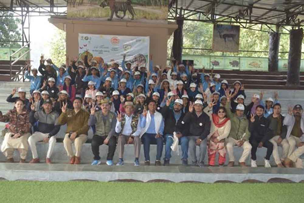 वन विहार राष्ट्रीय उद्यान में अनुभूति कार्यक्रम का आयोजन