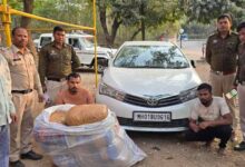 नशे के नेटवर्क पर करारा वार: 50 किलो गांजा जब्त, दो तस्कर गिरफ्तार