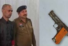 अवैध पिस्टल-मैग्जीन संग युवक धराया, हत्या व मारपीट के मामलों में रह चुका है जेल में