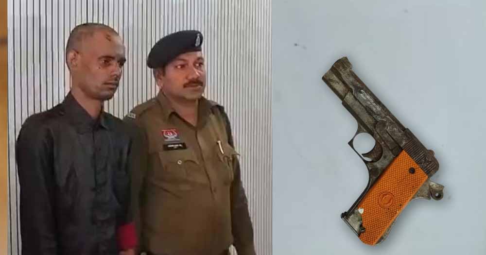अवैध पिस्टल-मैग्जीन संग युवक धराया, हत्या व मारपीट के मामलों में रह चुका है जेल में