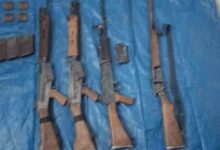 जंगल से निकला नक्सली हथियारों का जखीरा, ई-30 ऑप्स टीम की बड़ी कार्रवाई