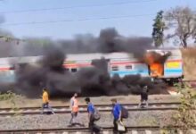 नई दिल्ली–चेन्नई ग्रैंड ट्रंक एक्सप्रेस में आग, यात्रियों में अफरा-तफरी