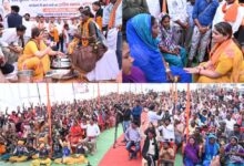 धर्मांतरण के विरुद्ध विधायक भावना बोहरा की मुहिम, संस्कृति गौरव सम्मेलन में 165 लोगों की घर वापसी