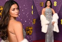 बाफ्टा अवॉर्ड्स के रेड कार्पेट पर छाईं आलिया भट्ट