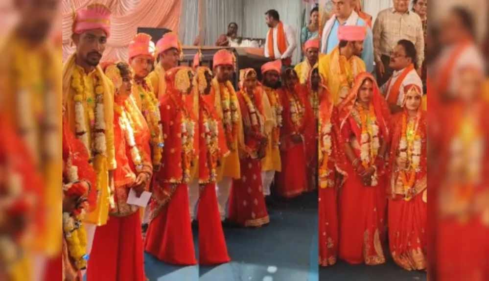 मुख्यमंत्री कन्या विवाह योजना: आज 6,412 जोड़ें बंधेंगे शादी के बंधन में, मुख्यमंत्री साय देंगे आशीर्वाद