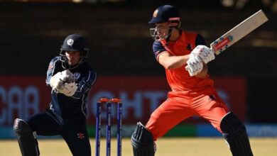 टी20 विश्व कप: बास डे लीडे के ऑलराउंड प्रदर्शन से नीदरलैंड ने नामीबिया को 7 विकेट से हराया