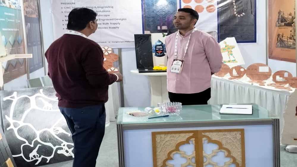 मध्यप्रदेश की 9 स्टोन आधारित एमएसएमई इकाइयों ने जयपुर में इंडिया स्टोन मार्ट में की सहभागिता