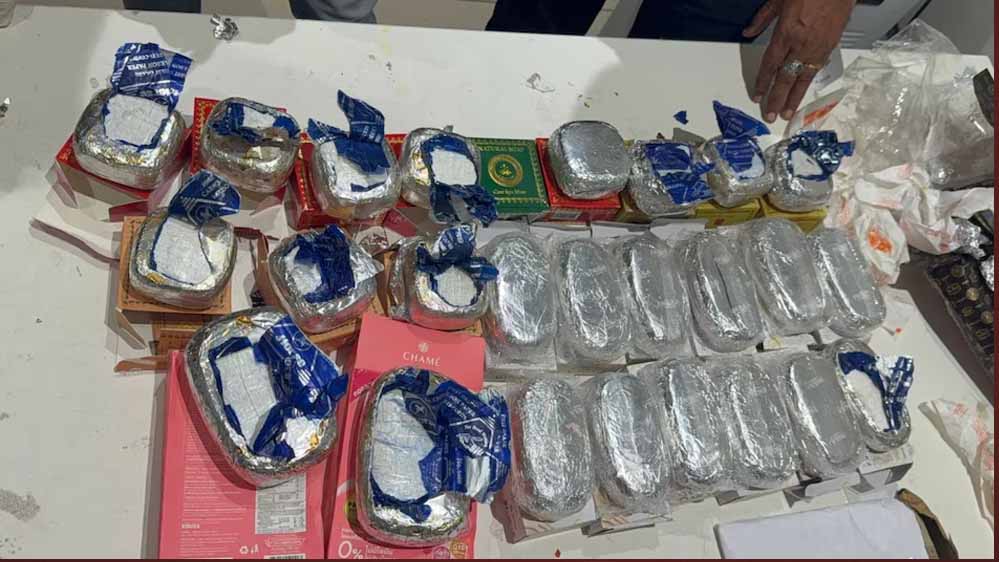 एयरपोर्ट ड्रग्स शॉक: साबुन के बॉक्स से मिली 6.8 करोड़ की हेरोइन, यात्री गिरफ्तार