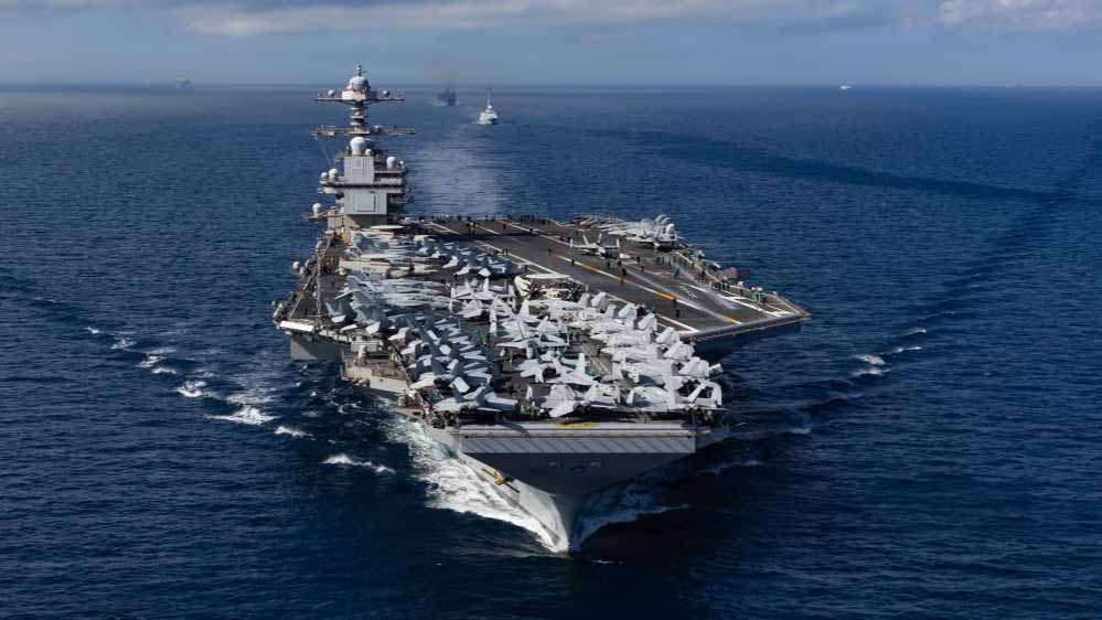 तनाव बढ़ा: US का सबसे बड़ा एयरक्राफ्ट कैरियर ईरान की ओर रवाना, ट्रंप ने लिया अहम फैसला