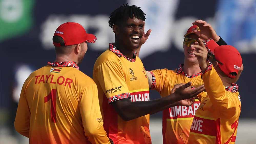 वर्ल्ड कप में चौंकाने वाला पल: जिम्बाब्वे ने ऑस्ट्रेलिया को मात दी, दूसरी बार हुआ ऐसा उलटफेर