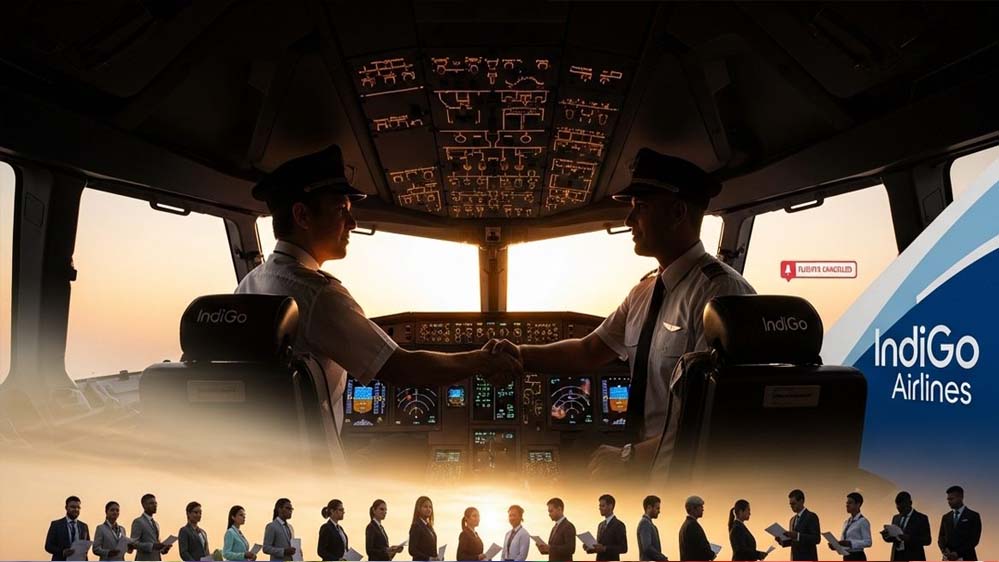 इंडिगो ने की बड़ी तैयारी: 5000+ फ्लाइट्स कैंसिल के बाद 1000 पायलटों की भर्ती, फ्रेशर्स को भी मौका