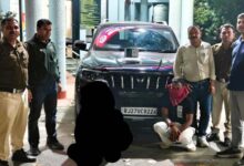 कैब ड्राइवर से मोबाइल लूटने वाले स्कॉर्पियो सवार आरोपी गिरफ्तार,लूट के मोबाइल फोन और वारदात में प्रयुक्त स्कॉर्पियो बरामद