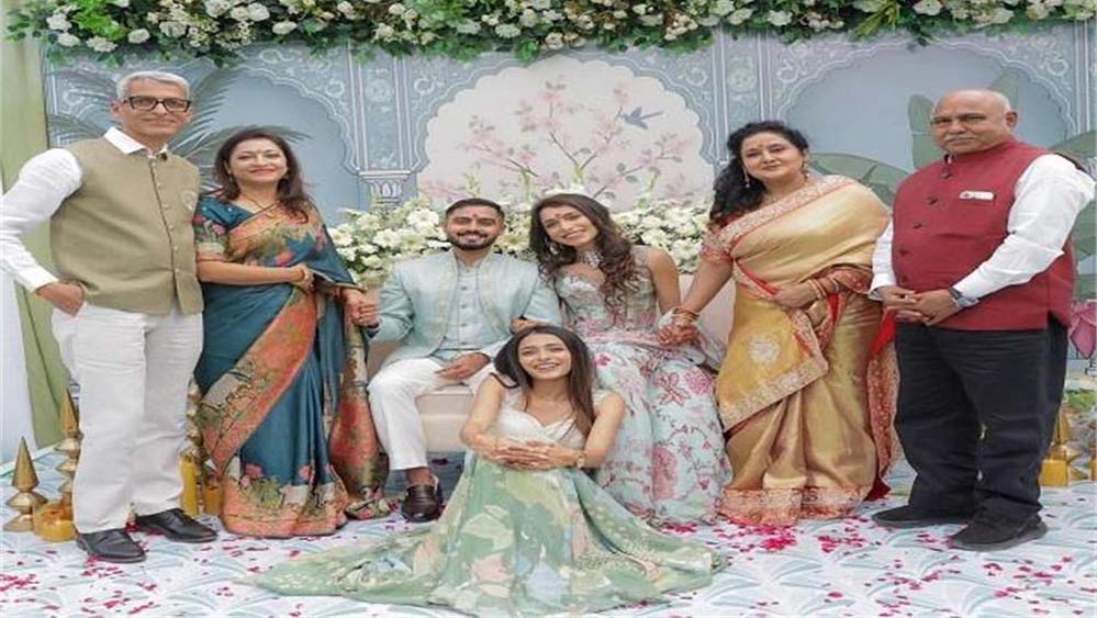भाजपा प्रदेशाध्यक्ष खंडेलवाल के घर सगाई की खुशखबरी, बेटे वरद की हुई मंगनी – जानें कौन है दुल्हन