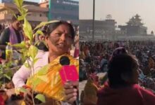 कथावाचक पंडित प्रदीप मिश्रा के कुबेरेश्वर धाम में शिवभक्तों ने मनाई ग्रीन शिवरात्रि, लगाए बेलपत्र और शमी के पौधे