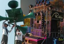 इंदौर में ध्वनि प्रदूषण पर सख्ती: डीजे उपकरण जब्त, ऊंचे मीनारों के लाउडस्पीकर होंगे हटाए