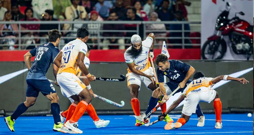 भारतीय हॉकी टीम होबार्ट लेग में उतरेगी सकारात्मक और आक्रामक रणनीति के साथ: हार्दिक सिंह भारतीय हॉकी टीम होबार्ट लेग में उतरेगी सकारात्मक और आक्रामक रणनीति के साथ: हार्दिक सिंह