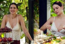 Natasa Stankovic बिकिनी में ग्लैमरस अंदाज में छाईं, समुद्र किनारे किया चिलिंग