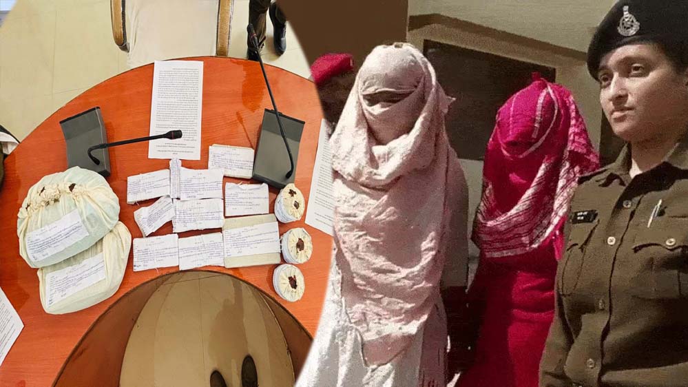 पन्ना में लुटेरी दुल्हन गिरोह के 9 सदस्य गिरफ्तार, युवक को अगवा कर लूटे 1 लाख रुपए