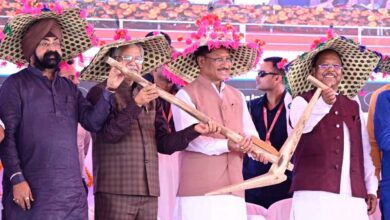 मुख्यमंत्री  विष्णु देव साय ने रहंगी किसान सम्मेलन में 263.17 करोड़ के 89 कार्यों का किया लोकार्पण-शिलान्यास